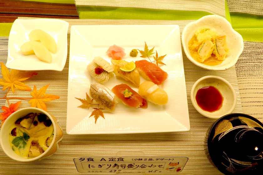 秋の和食イベント 握り寿司盛り合わせ