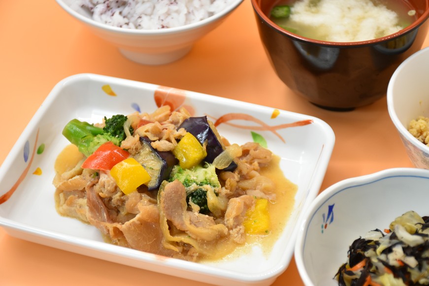 献立付き食材セットの食事例